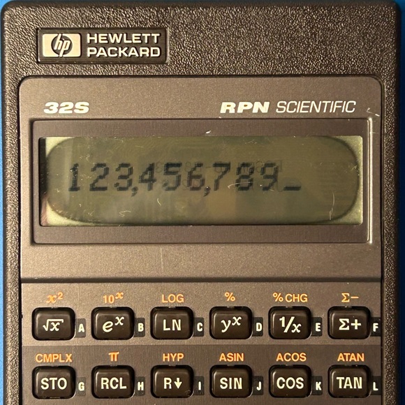 HP Hewlett Packard 32S RPN Scientific Calculator, 1987, PLEASE READ - Picture 4 of 5